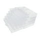 thumbnail image 4 of Caja de almacenamiento para joyas de uñas, organizador de joyas, compartimento, cajón, caja Claro, 4 of 9