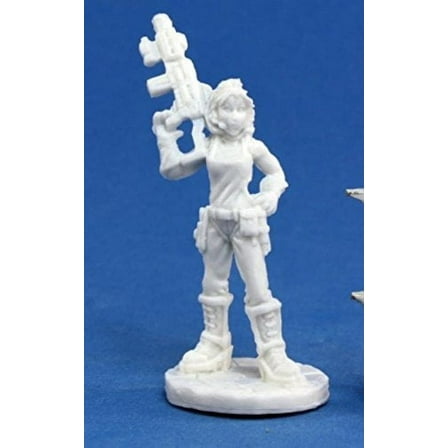 Reaper Miniatures Rosie, Chronotechnician #80008 Bones Unpainted RPG D&D Figure