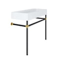 thumbnail image 4 of Modway Redeem 40" Black Stainless Steel Wall-Mount Bathroom Vanity in Black White, 4 of 8