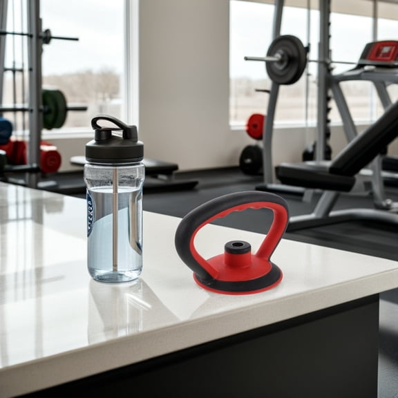 COMPUKAS Kettlebell Handle Grip Plastic Dumbbell Adapter for Training