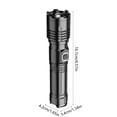 thumbnail image 3 of VBXOAE Lampe de Poche LED Rechargeable Portable avec Longue Durée de Vie de la Batterie, Étanche, Multiples Modes d'Éclairage, Adaptée pour le Camping en Plein Air et les Urgences, 3 of 6