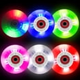 thumbnail image 1 of FYANER Light Up Inline Skate Wheels 4 Pack - Luminous Flash Inline Skates Replacement Wheel (Green, 80mm), 1 of 5