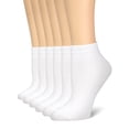 thumbnail image 1 of NevEND Calcetines Deportivos de Alto Rendimiento, Acolchados, 100 % Algodón, para Correr, Finos, Livianos, Transpirables hasta el Tobillo y Cómodos, de Corte Bajo, Talla 9-11, 1 of 6