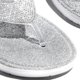 thumbnail image 2 of Zapatillas de verano para mujer, sandalias de diamantes de imitación de fondo plano a la moda, chanclas de color sólido, zapatillas deslizantes con destellos ostentosos para mujer, 2 of 5