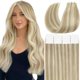 thumbnail image 1 of Extensiones de cabello Anrosa Tape en cabello humano real de 45 cm, 1 of 6