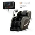 thumbnail image 3 of Massage Chairs Full Body, Zero Gravity Massage Chairs with Auto Modes, Airbag Massage, 6 Fix Point Rollers, Foot Massage, Heating, Touch Screen Controller, Home Relaxation Recliner with Massage, 3 of 8