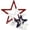 A, variant on Liamobondopolis 3 Piece Nested Wooden Star Set 4th of July Patriotic Decor for Home Decor Living Room Table and Shelf