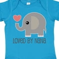 thumbnail image 4 of Inktastic Loved by Nana Grandchild Elephant Boys or Girls Baby Bodysuit, 4 of 5