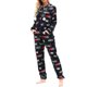 thumbnail image 1 of Txlixc Pijama de franela para mujeres, pijama de manga larga suave y cálido con cremallera Txlixc  moda, 1 of 9