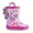 Butterfly, variant on Toddler Rain Boots for Boys Waterproof Kids Dinosaur Rubber Boots with Easy On Handles Toddler Size 8
