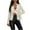 Beige, variant on Coats for Women Stand Up Collar Long Sleeved Solid Color Casual Sequin Suit Jacket,Womens Coats Plus Size Gold XL