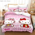 thumbnail image 1 of Hot Cute Hello Kittys Bedding Set Quilt Cover Set Duvet Cover Set Pillowcase Home Textiles Children Kids Bedroom Decorate Gift RJ, 1 of 7