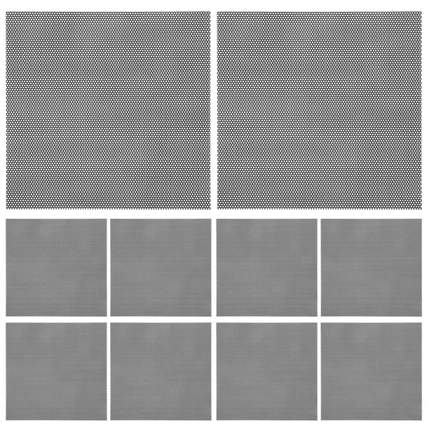 10 filtros para ventilador de PC: cubiertas de malla antipolvo para consolas de juegos. Filtración de aire eficaz para consolas de juegos, compatible con Xbox Series X.