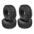 thumbnail image 1 of pitrice Roues et Pneus en Caoutchouc 4X RC pour 1/10 Axial SCX10 90046 90047 108mm, 1 of 9
