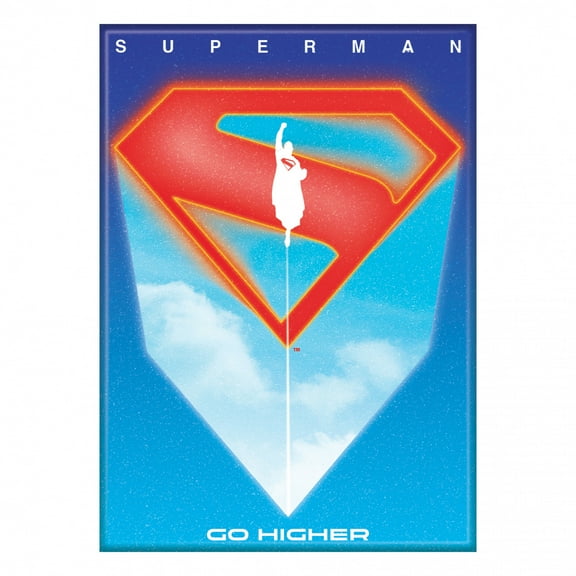 Superman Movie 2025 Go Higher Magnet