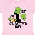thumbnail image 4 of Inktastic My 1st St Pattys Day with Shamrock Horseshoe and Hat Boys or Girls Baby Bodysuit, 4 of 5