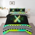thumbnail image 2 of Erosebridal Lightsaber Bedding Full Comforter Set, Sports Game Down Comforter, Geometric Decor, Reversible 3 Pieces, 2 of 8