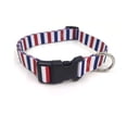 thumbnail image 1 of Collares ajustables para perros grandes, medianos y pequeños, bandera, cuadros, estampados de animales, nailon duradero, 1 of 5