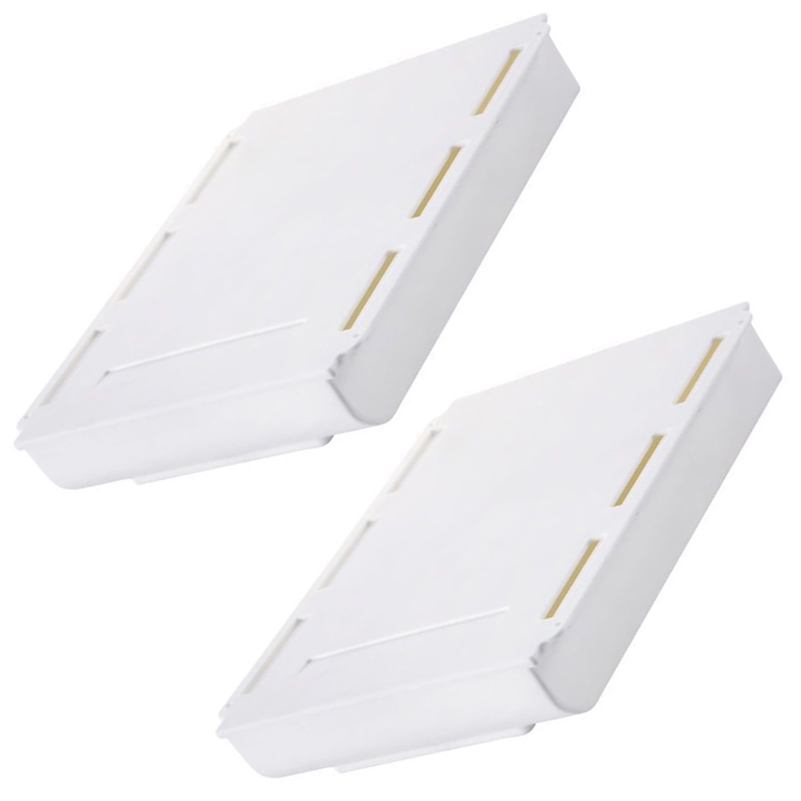 Compact Under Desk Organizers Using Strong Adhesive For Stationery Remote Controls And Accessories