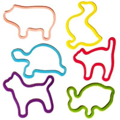 Mascotas Silly Bandz - Paquete de 24