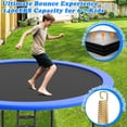 thumbnail image 3 of Cochan 10FT Trampoline with Enclosure for Adults and Kids, Outdoor Heavy Duty Trampoline with Lights, Kids Trampoline with Basketball Hoop, Birthday Gift, 1000LBS Weight Capacity, 3 of 6