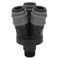 thumbnail image 1 of 2 uds conector rápido de acero plástico tipo C conectores rápidos de tres vías accesorio mecánico VoborMX herramienta, 1 of 8