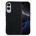 thumbnail image 1 of For Samsung Galaxy S25 Edge TPU Case Soft Matte Anti-fingerprint Phone Back Cover - Black, 1 of 5