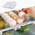 thumbnail image 3 of Organizador de refrigerador, caja de almacenamiento, contenedor de alimentos, contenedor, organizador de refrigerador, almacenamiento Huevo L, 3 of 9