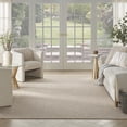 thumbnail image 6 of Nourison Courtyard 9' x 12' Jute Ivory Modern Rug, 6 of 11