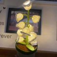 thumbnail image 2 of Shimmernest Lilyglow Flowers, Lily of The Valley Lamp, Crochet Artificial Flower, 2 of 5