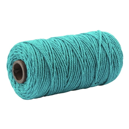 

ZTTD Colorful Cotton Rope Diy Hand Woven 3mm Thick Cotton Rope Woven Tapestry Rope Tied Rope A