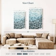thumbnail image 4 of Elephant Stock Deeper Blue Wall Art - Vertical Multi Panel Canvas - Living Room Wall Decor - Animal Multi Panel - Blue And White Decor By Norman Wyatt Jr. - 28" x 45", 4 of 8