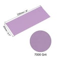 thumbnail image 2 of 5 Pack Purple Sanding Sheets 7000 Grit 9" x 3.7" Aluminum Oxide Sandpapers Wet Dry Polish, 2 of 5