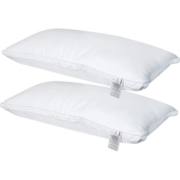 King Size 2Piece Set Luxury hotel pillows, soft, breathable, down