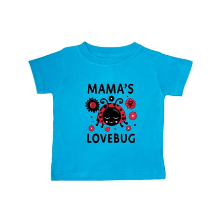 

Inktastic Valentine s Day Mama s Lovebug Gift Baby Boy or Baby Girl T-Shirt