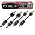 thumbnail image 2 of 4 pc Sixity XT Front Rear Left Right Axle compatible with Honda TRX680 Rincon 2006-2007 - 4X4, 2 of 3
