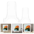thumbnail image 2 of 2Pcs Acrylic Easel Stand Small Easels Display Stand Plate Stand Holder for Photo Artworks, 2 of 9