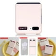 thumbnail image 6 of For Samsung Galaxy Z Flip Case TPU Leather + Hard PC Shell Ultra Thin Slim Durable Protective Phone Case Cover, 6 of 6