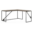 thumbnail image 1 of Atlin Designs Bureau Industriel en L 62W avec Retour en Gris Rustique, 1 of 9
