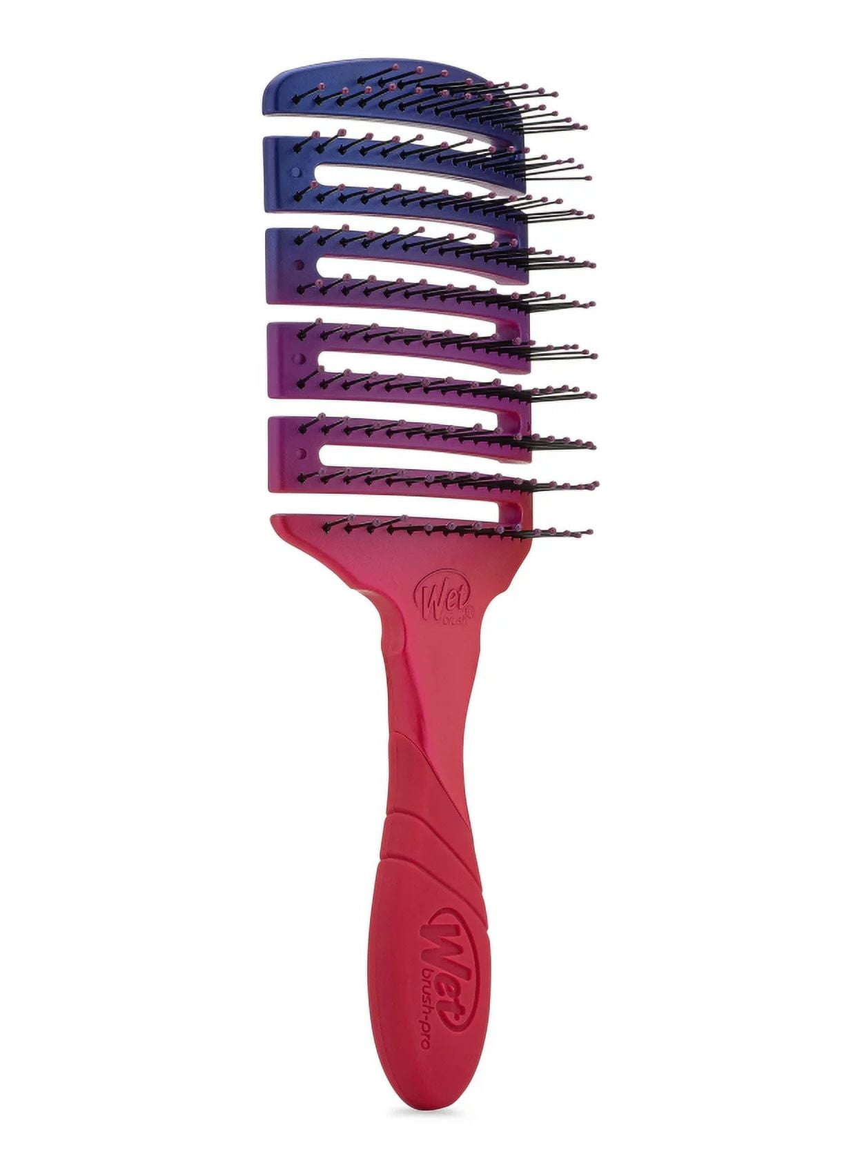 Wet Brush Pro Flex Dry Brush - Hot Pink Ombre , 1 Pc Hair Brush
