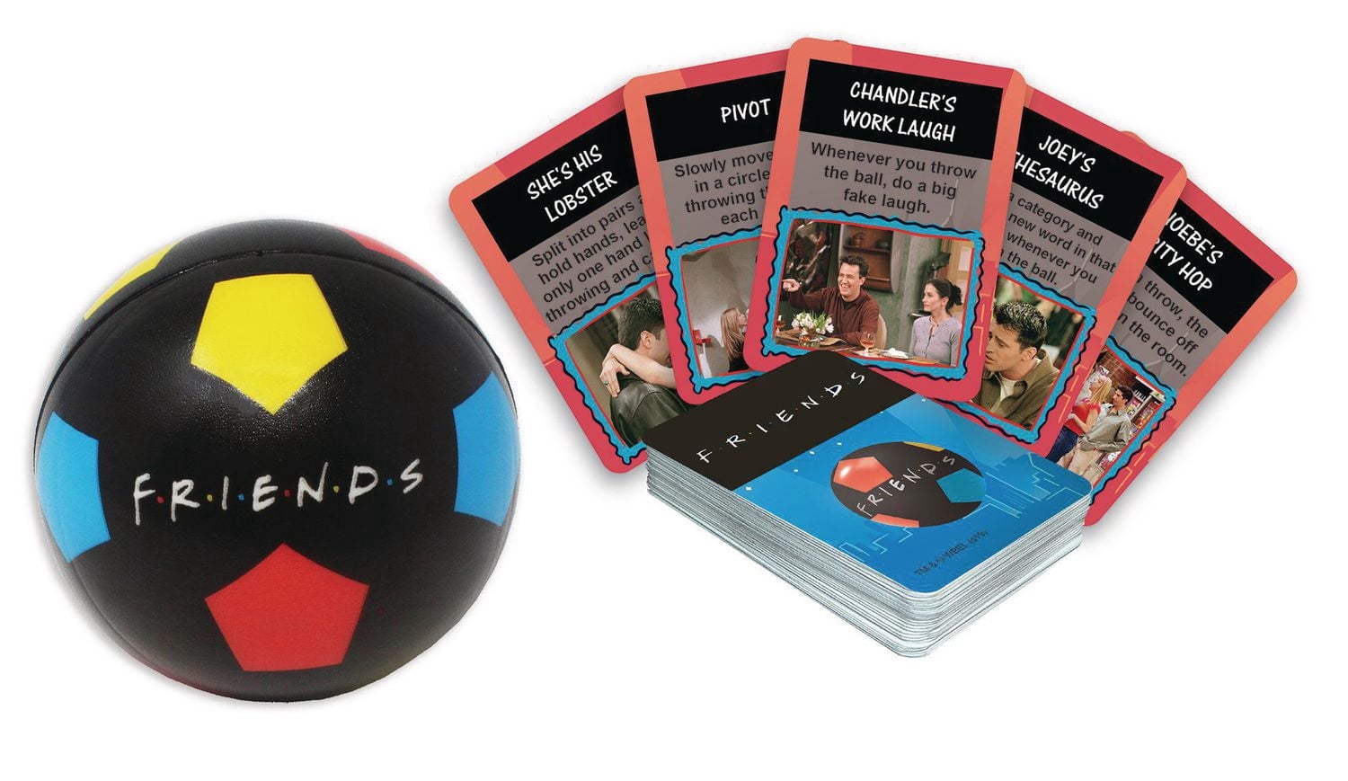 Friends '90s Nostalgia TV Show, The One With The Ball Party Game, for Teens and Adults