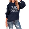 thumbnail image 3 of Sudadera con capucha de manga larga con cordón, holgada, cómoda, diseño de patrón de letras, sudadera de poliéster para mujer para uso diario, 3 of 6