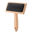 thumbnail image 2 of Pet Hair Comb Stainless Steel Pin Grooming Deshedding Tool for Dogs Cats (Square Head), 2 of 9