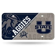 Utah State Aggies 12x6 Metal License Plate Auto Tag