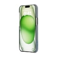 thumbnail image 2 of ShellTech Leather Cover for iPhone 14 Pro Max, Ultra Thin PC Hard Phone Case Premium Metal Raised Lens Protection Cover,Cyan, 2 of 13