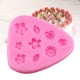 thumbnail image 3 of GOOHOCHY Mini Flor Moldes de Silicona Herramientas de decoración de Pasteles Para Hornear Magdalena Postre de Chocolate Fondant Mold (Rosa), 3 of 7