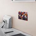 thumbnail image 5 of Yayeee Toggle Light Switch Wall Plate 3-Gang 6.37"x4.48" Decorative Outlet Cover, Purple Flowers, 5 of 7