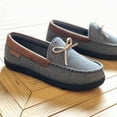 thumbnail image 3 of VONMAY Men's Moccasins Slippers Cozy House Shoes Loafer Memory Foam Indoor Outdoor, 3 of 7
