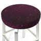 thumbnail image 3 of Balery Dark Purple Glitter Fundas de asiento para taburete de bar redondo de tela de terciopelo ajustables que protegen de arañazos y manchas para sillas de 14 a 17 pulgadas.-12 inch, 3 of 7