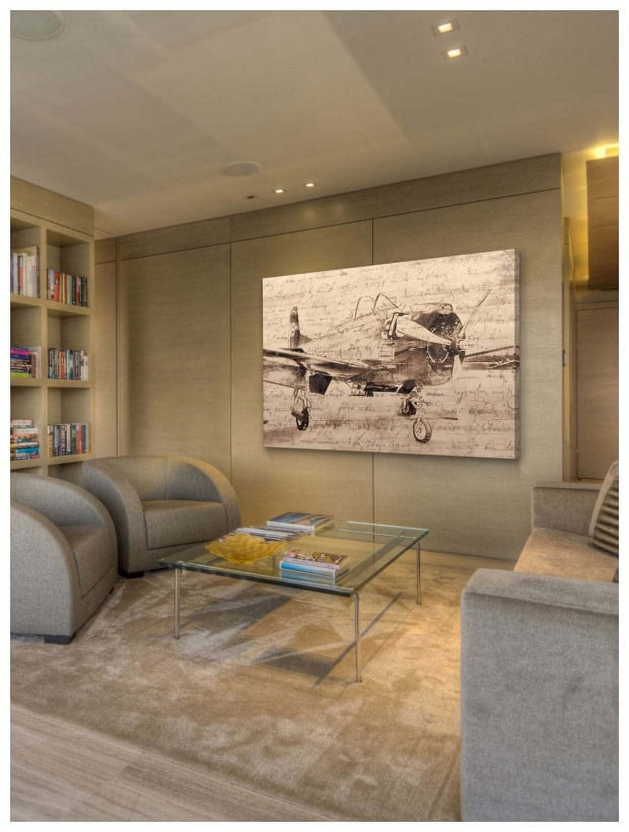 Marmont Hill "In the Words" Painting Print on Canvas